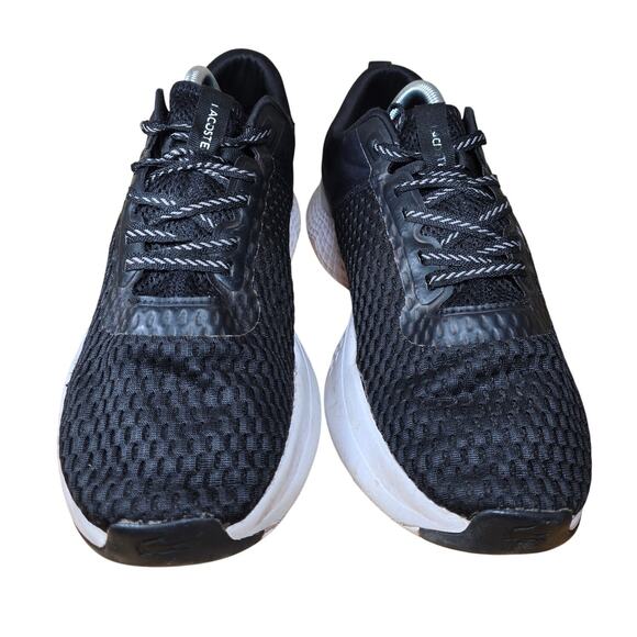 Lacoste Court Drive Fly Knit Textile Sneakers Black White Mens Size 10 
Eu 43 main image 8